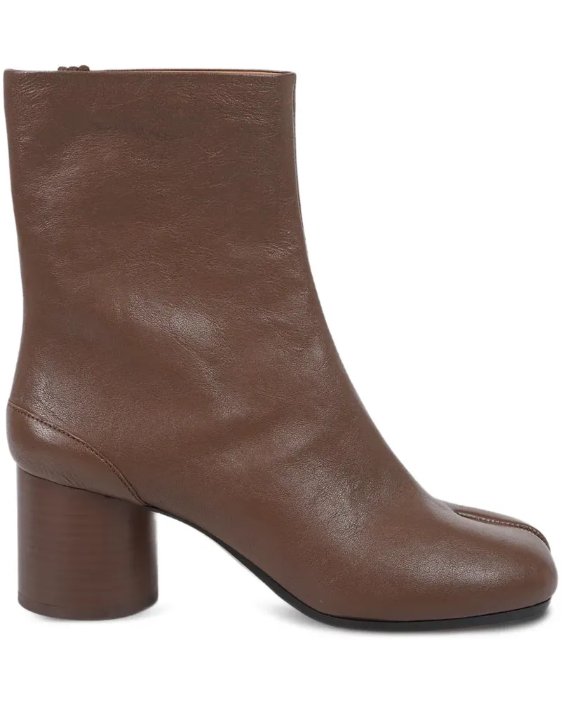 Maison Margiela Stiefeletten mit Blockabsatz - Braun Braun