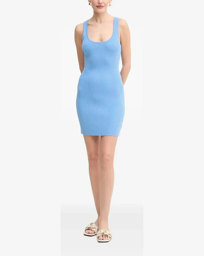 Michael Kors Geripptes Mnikileid - Blau Blau