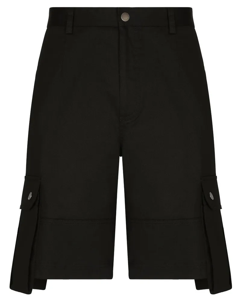 Dolce & Gabbana Knielange Bermudas - Schwarz Schwarz