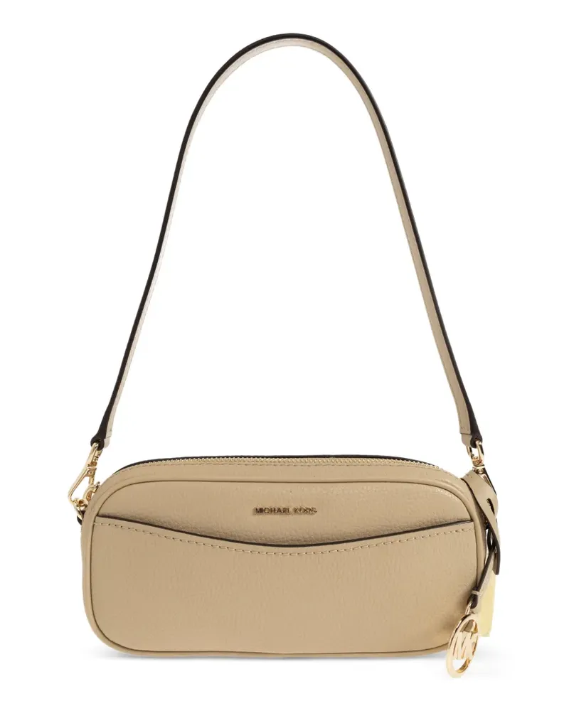 Michael Kors May Schultertasche aus gekörntem Leder - Nude Nude