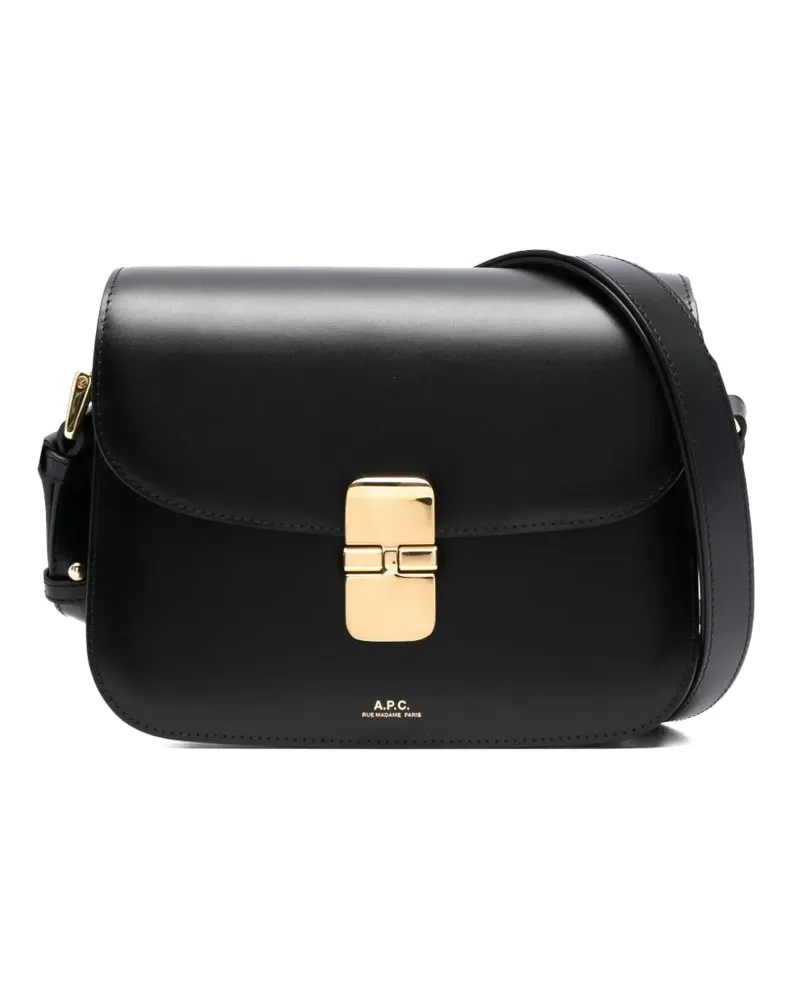 A.P.C. small Grace cross-body bag - Schwarz Schwarz