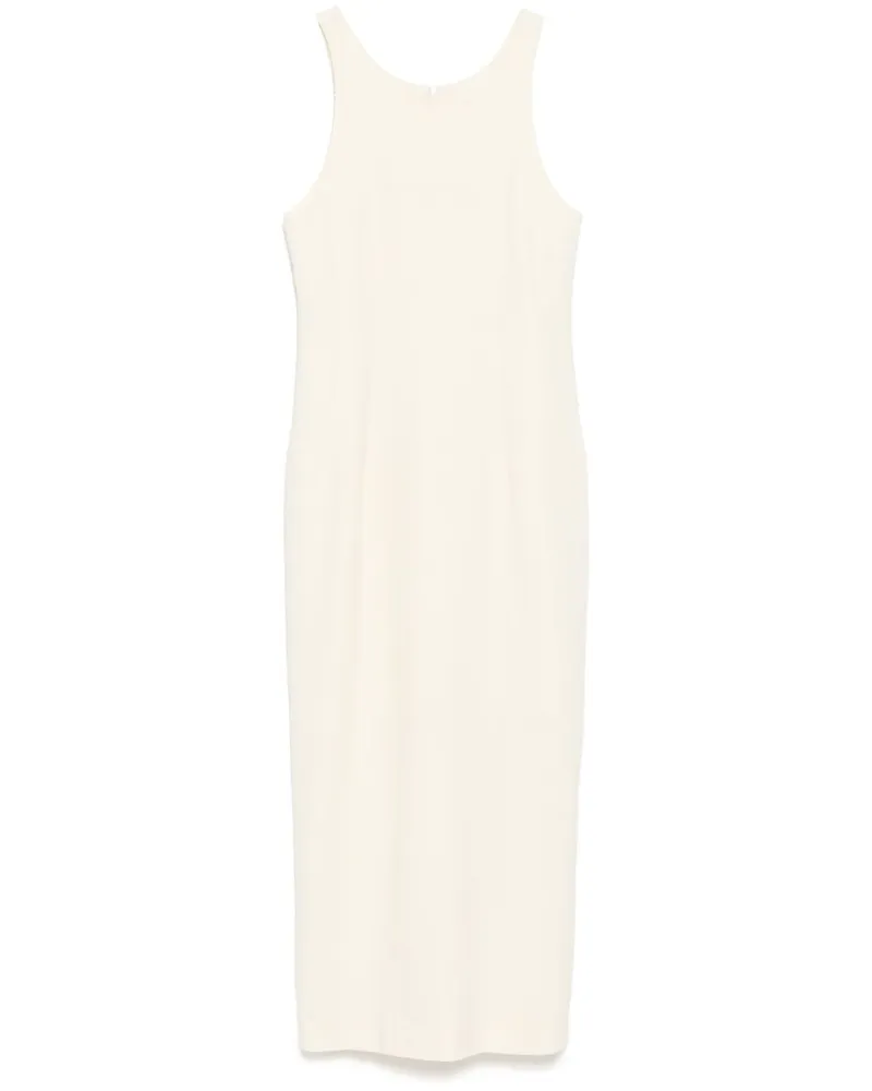 AURALEE Double Cloth Kleid - Gelb Gelb