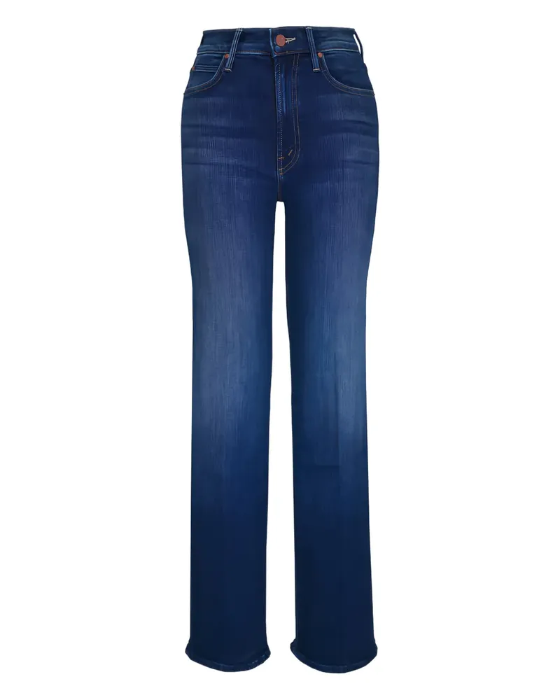 Mother The Kick It Five-Pocket-Jeans - Blau Blau