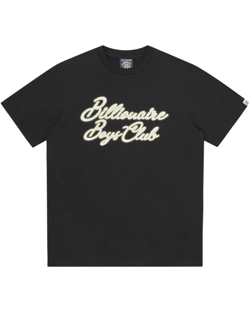 Billionaire Boys Club Diamond Script Logo T-Shirt - Schwarz Schwarz