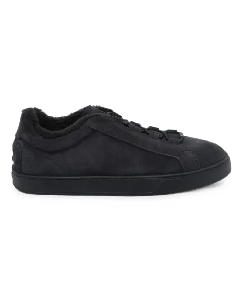 TOD'S suede low-top sneakers - Schwarz Schwarz