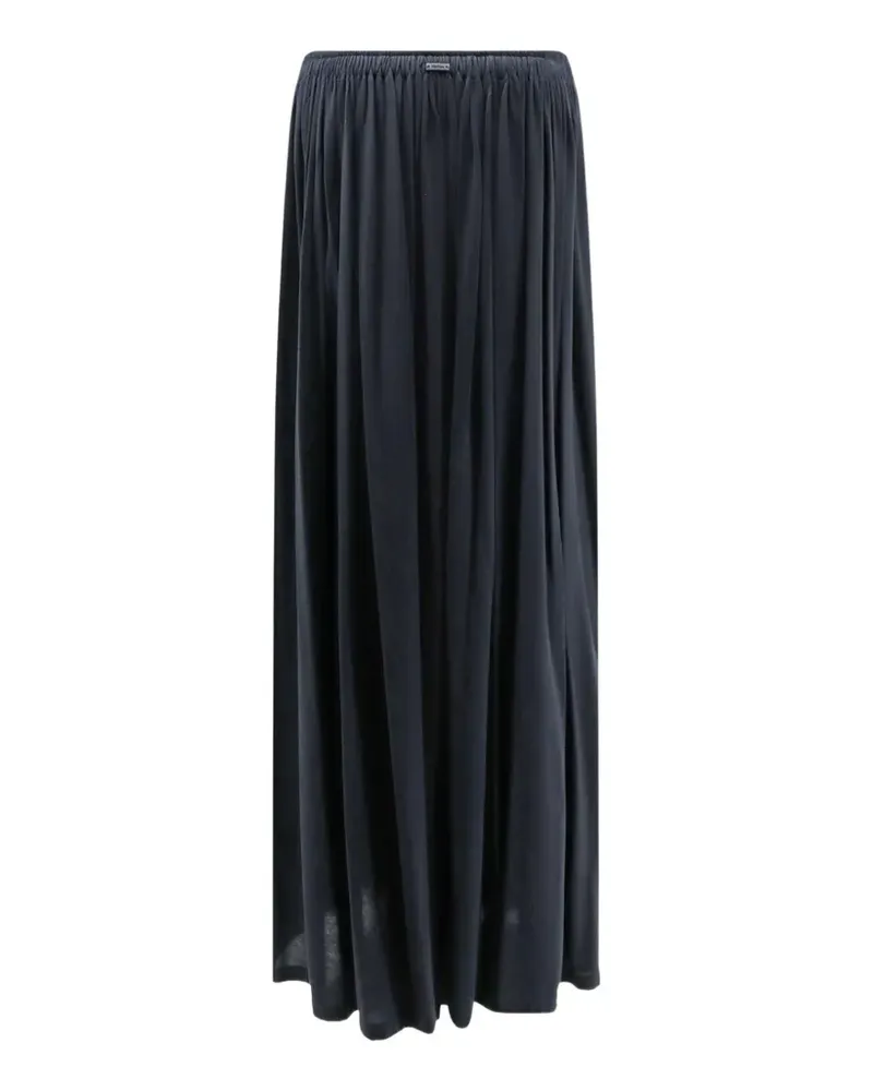 Max Mara pleated maxi skirt - Blau Blau