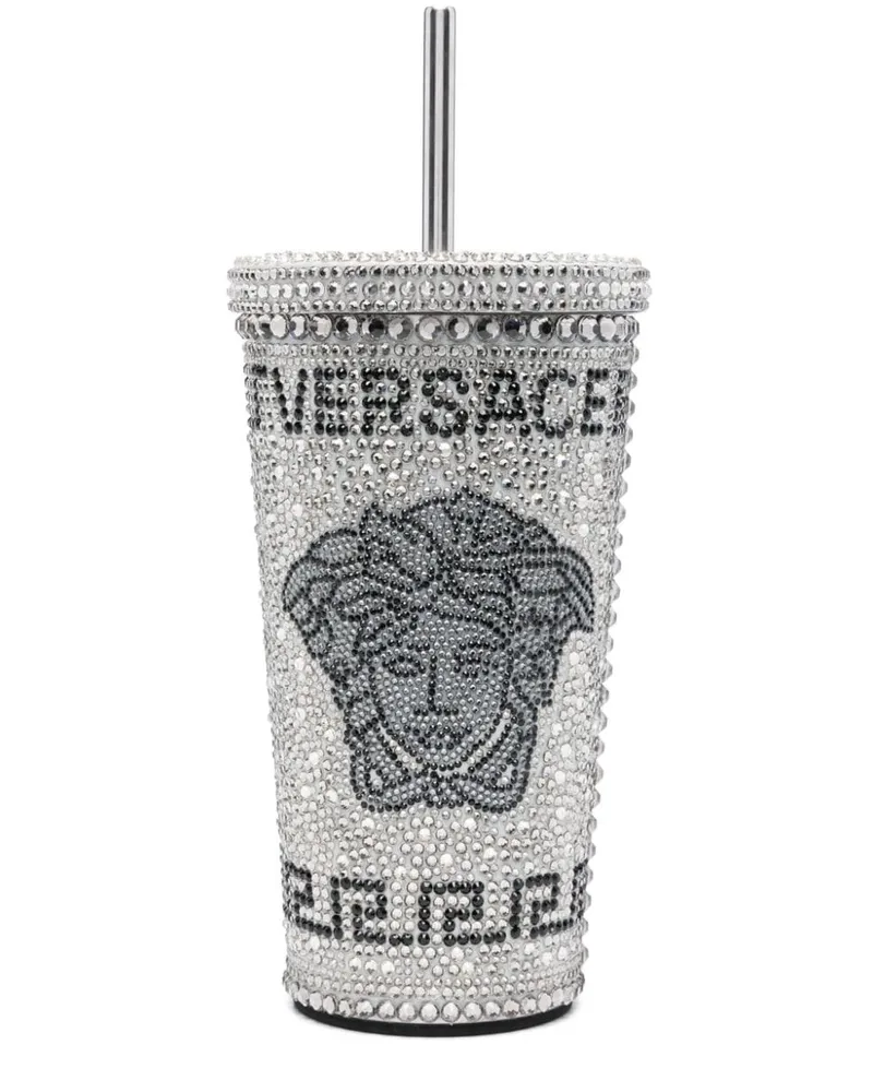 Versace Crystal Medusa Reisebecher - Silber Silber