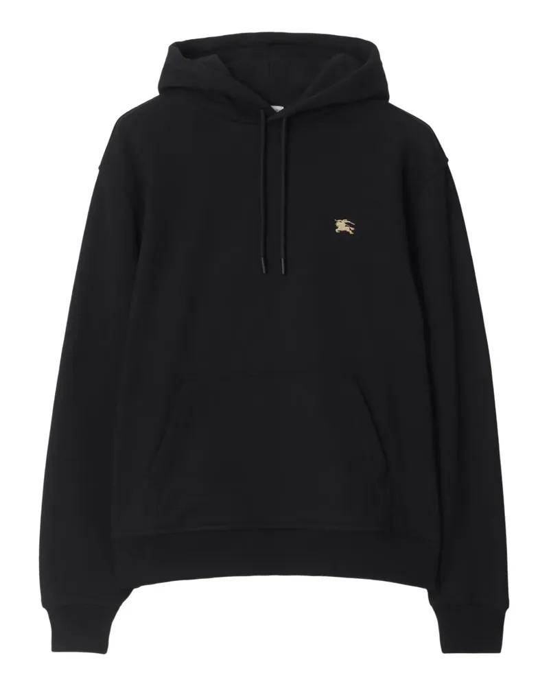 Burberry Hoodie mit Knight-Print - Schwarz Schwarz