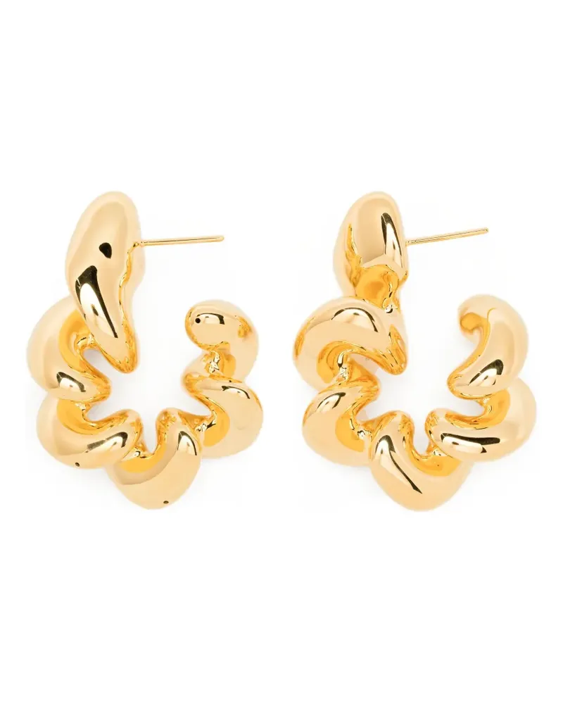 Maria Black spiral earrings - Gold Gold