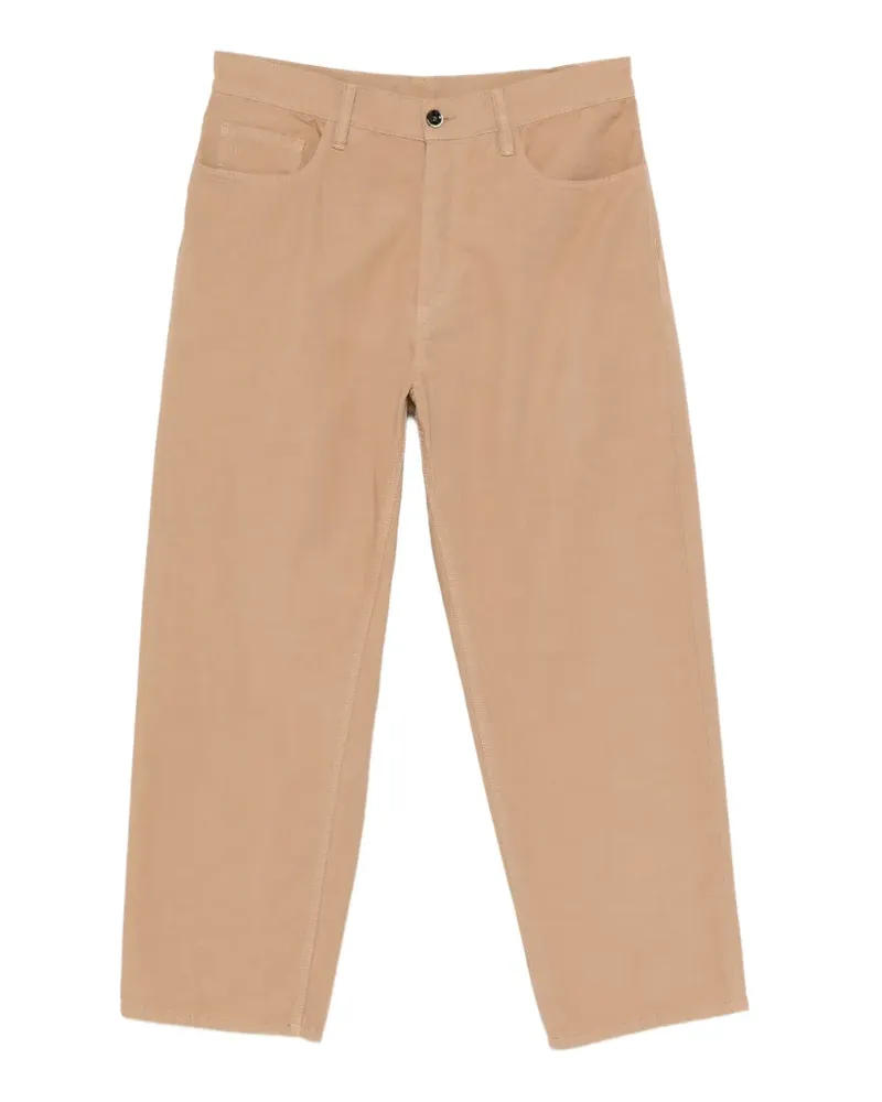nine:inthe:morning Albert cotton trousers - Braun Braun