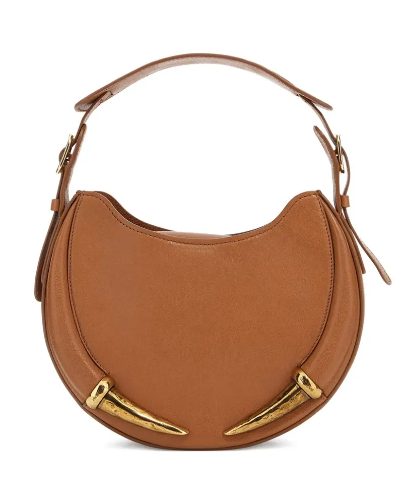 Roberto Cavalli Tasche mit runden Henkeln - Braun Braun
