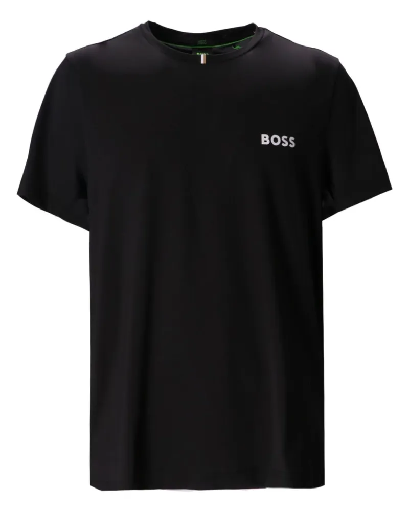 HUGO BOSS x Matteo Berrettini Active T-Shirt - Schwarz Schwarz