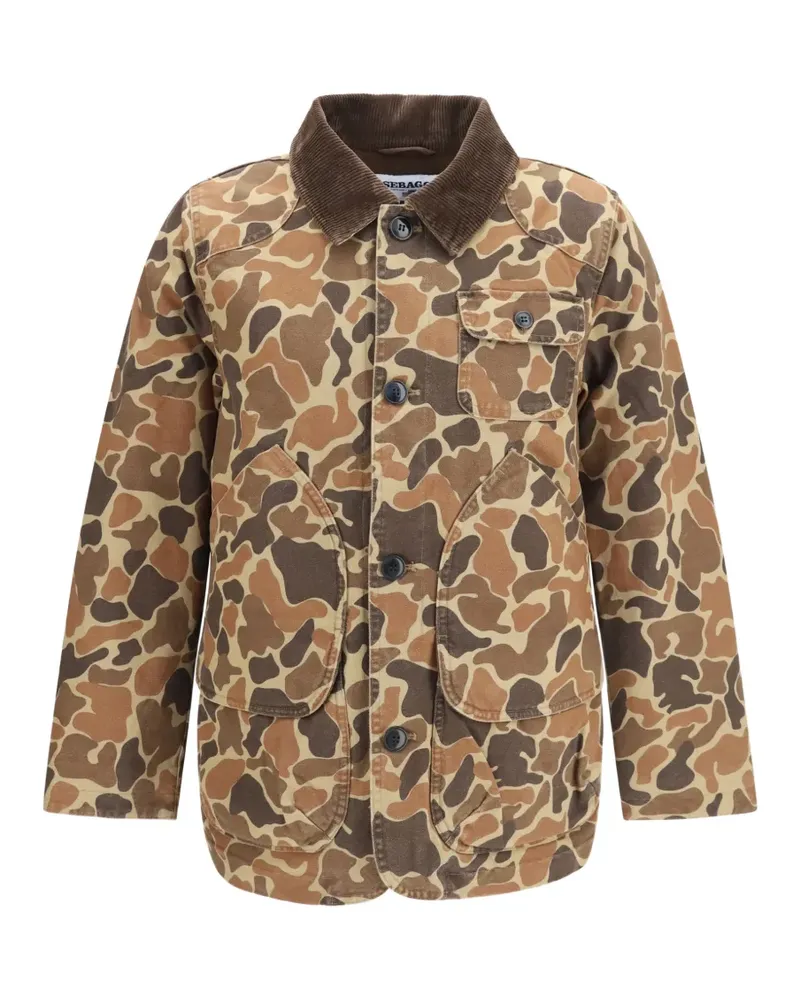 Sebago Tenny camouflage-print jacket - Nude Nude