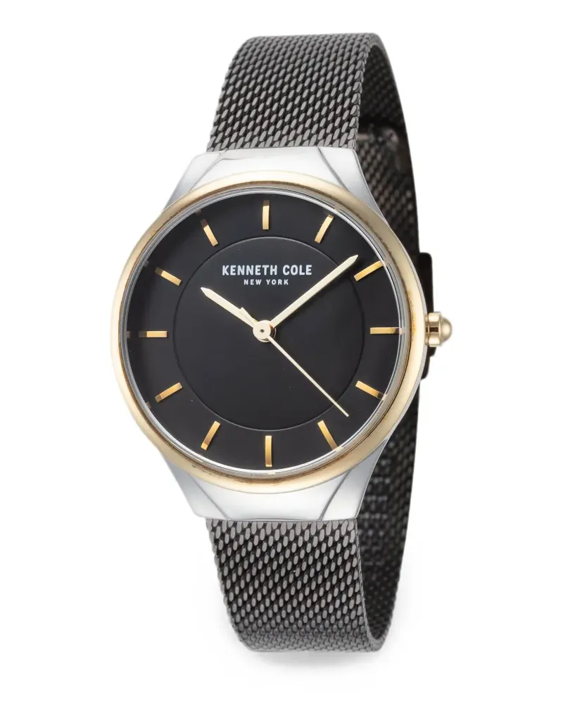Kenneth Cole Armbanduhr mit Mesh-Armband 32mm - Schwarz Schwarz