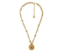 Goossens Paris Talisman Astro Sun Halskette mit Anhänger Gold
