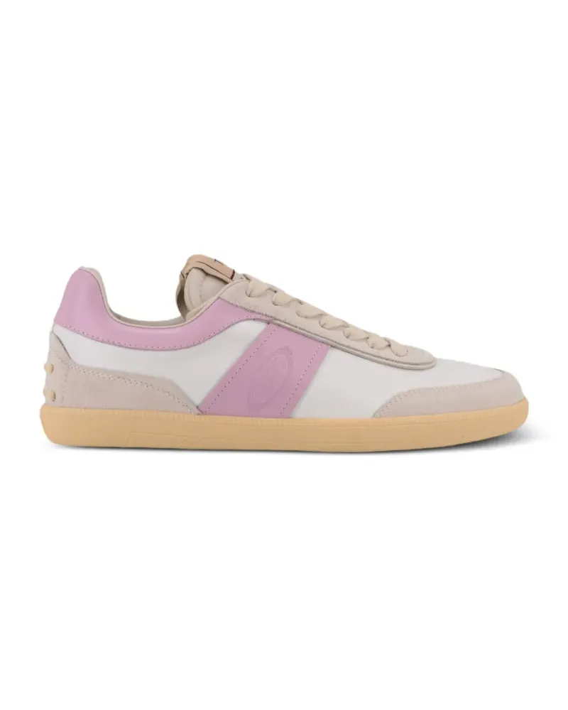TOD'S Gommino Sneakers mit Einsätzen - Weiß Weiß