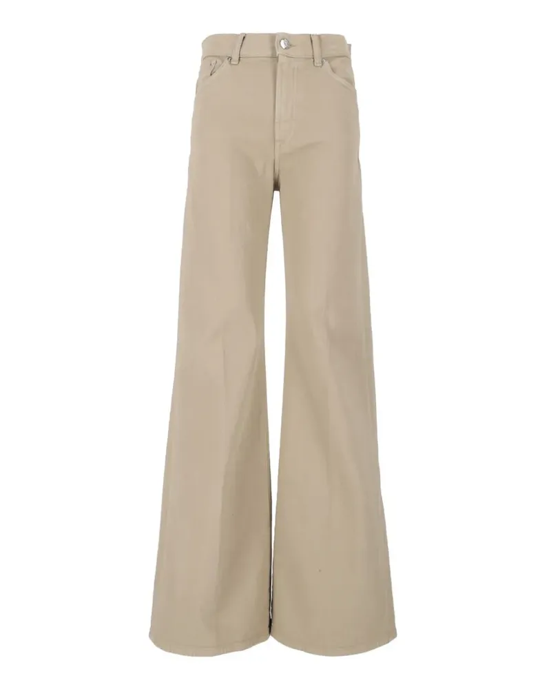 Dondup Hose mit weitem Bein - Nude Nude