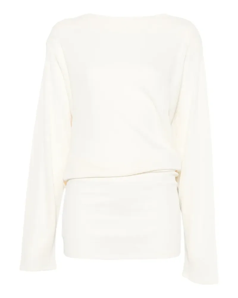 Jacquemus Rückenfreies Kleid - Weiß Weiß