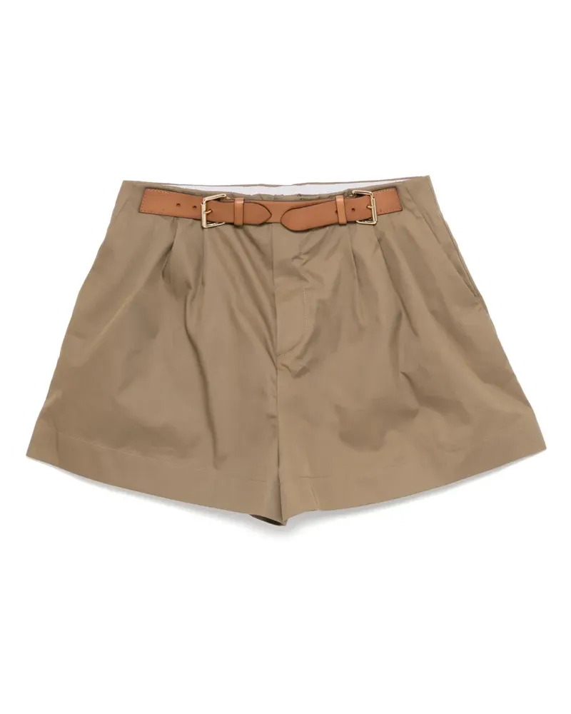 Dice Kayek Shorts mit Gürtel - Braun Braun