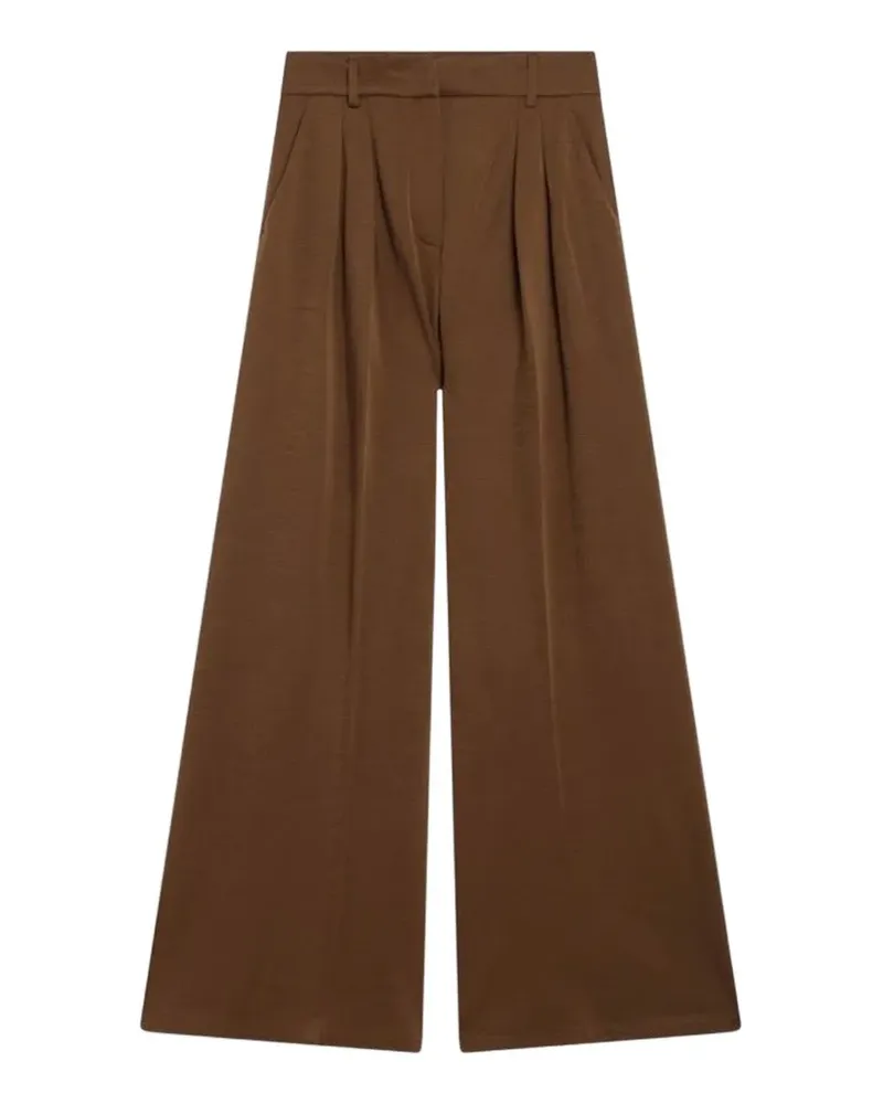 Max Mara Natale pleated trousers - Braun Braun