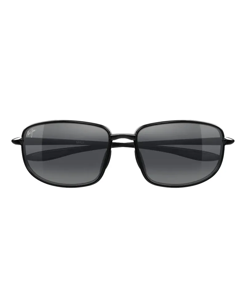 Maui Jim Ho'okipa R rectangle-frame sunglasses - Schwarz Schwarz