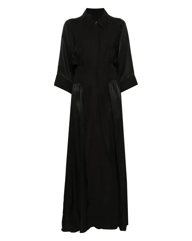 Pinko Amerigo Maxikleid - Schwarz Schwarz