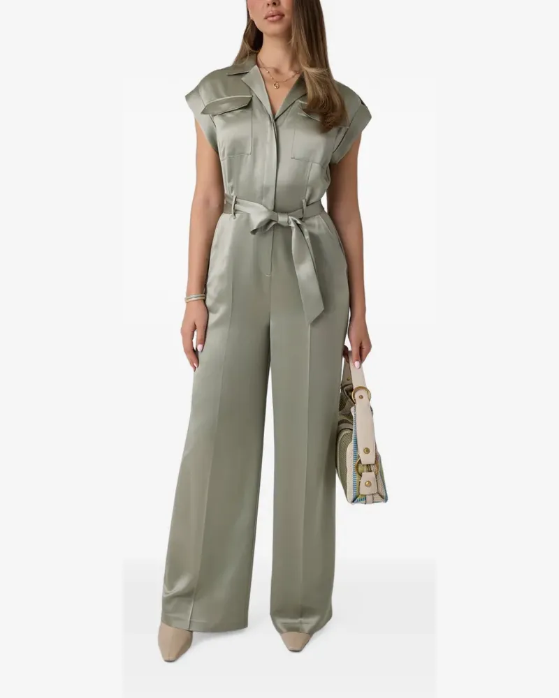 Guess Jumpsuit mit Taillengürtel - Grün Grün