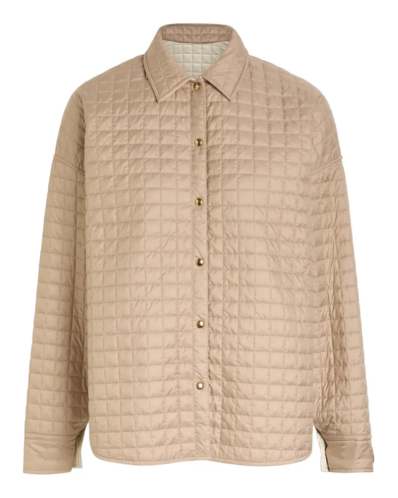 Moncler Gesteppte Hemdjacke - Nude Nude