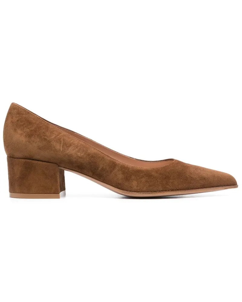 Gianvito Rossi Piper Pumps 40mm - Braun Braun