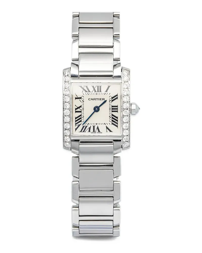 Cartier Tank Française 25mm watch - Weiß Weiß