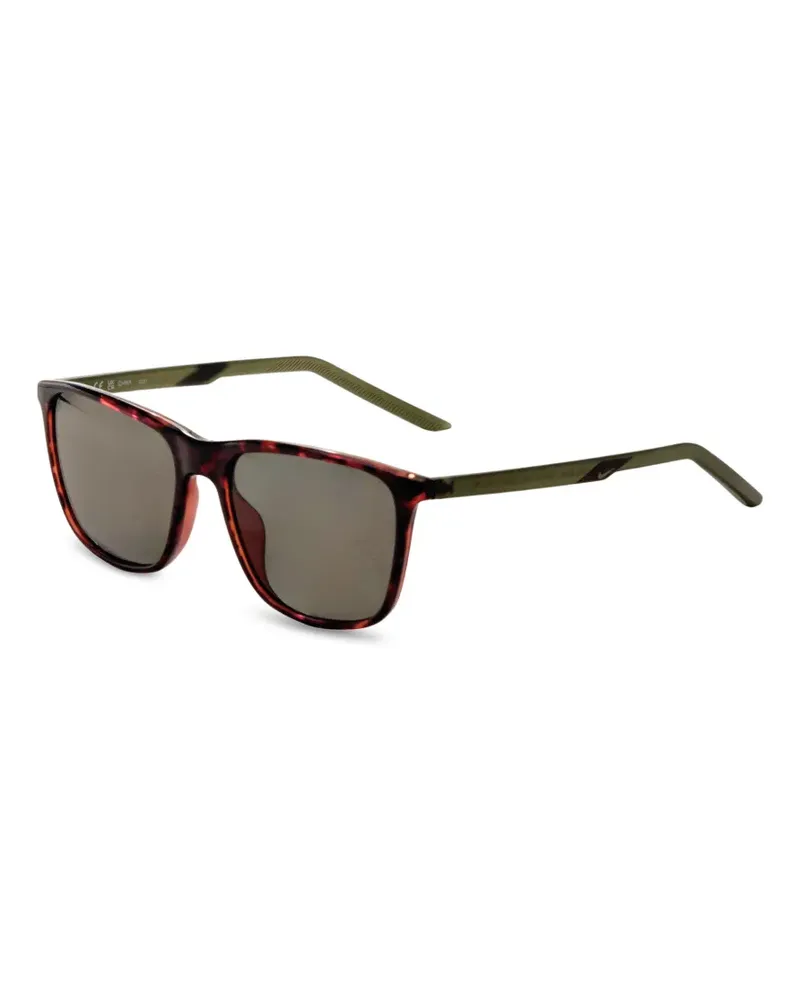 Nike State Sonnenbrille mit eckigem Gestell - Braun Braun