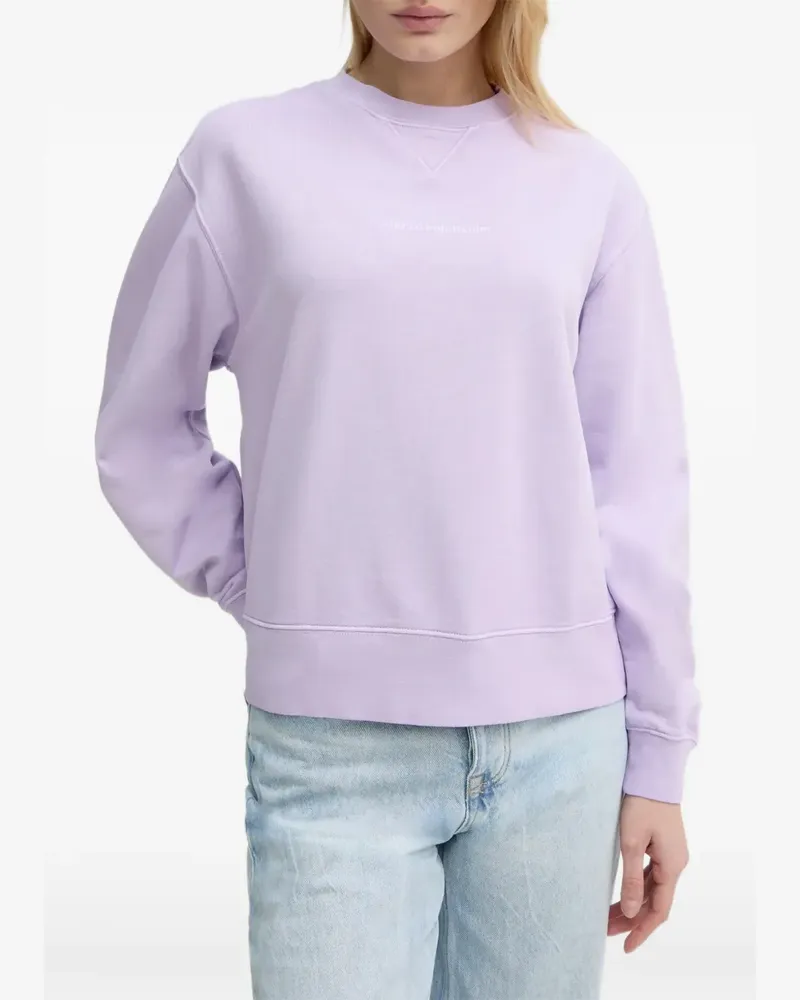 Marc O'Polo Sweatshirt mit Rundhalsausschnitt - Violett Violett