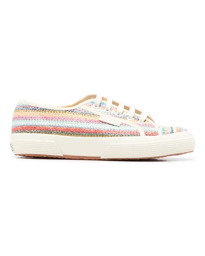 Superga 2750 lace-up sneakers - Nude Nude