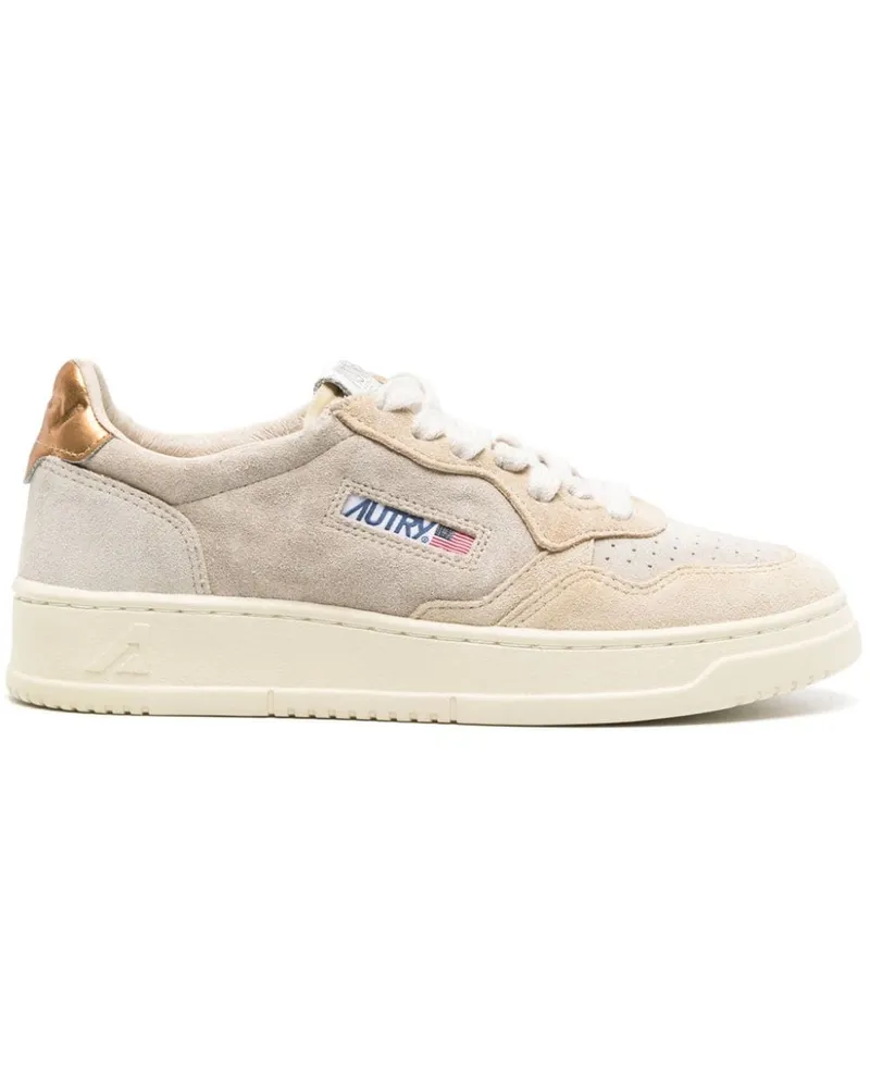 AUTRY Medalist Sneakers aus Wildleder - Nude Nude