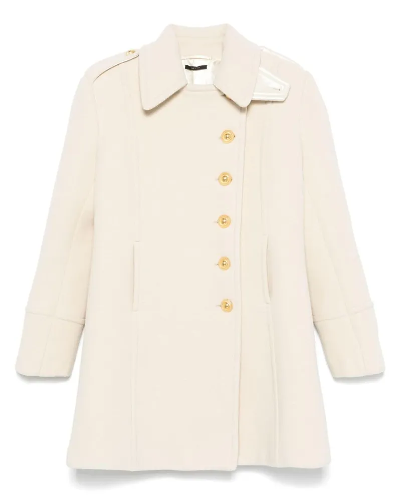 Tom Ford Gebürstete Cabanjacke - Weiß Weiß