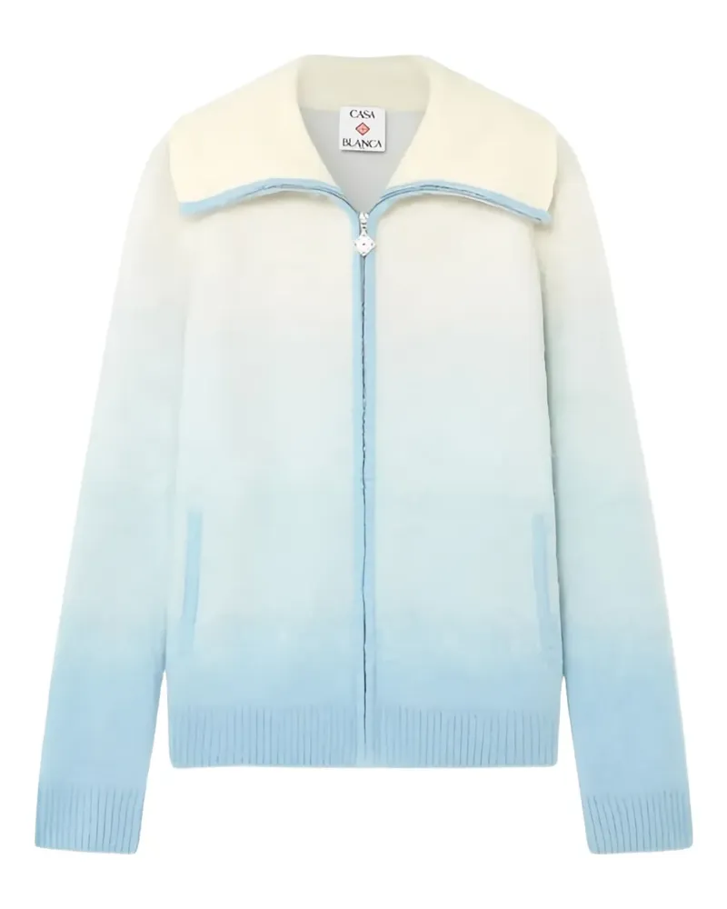 Casablanca Paris Cardigan mit Reißverschluss - Blau Blau