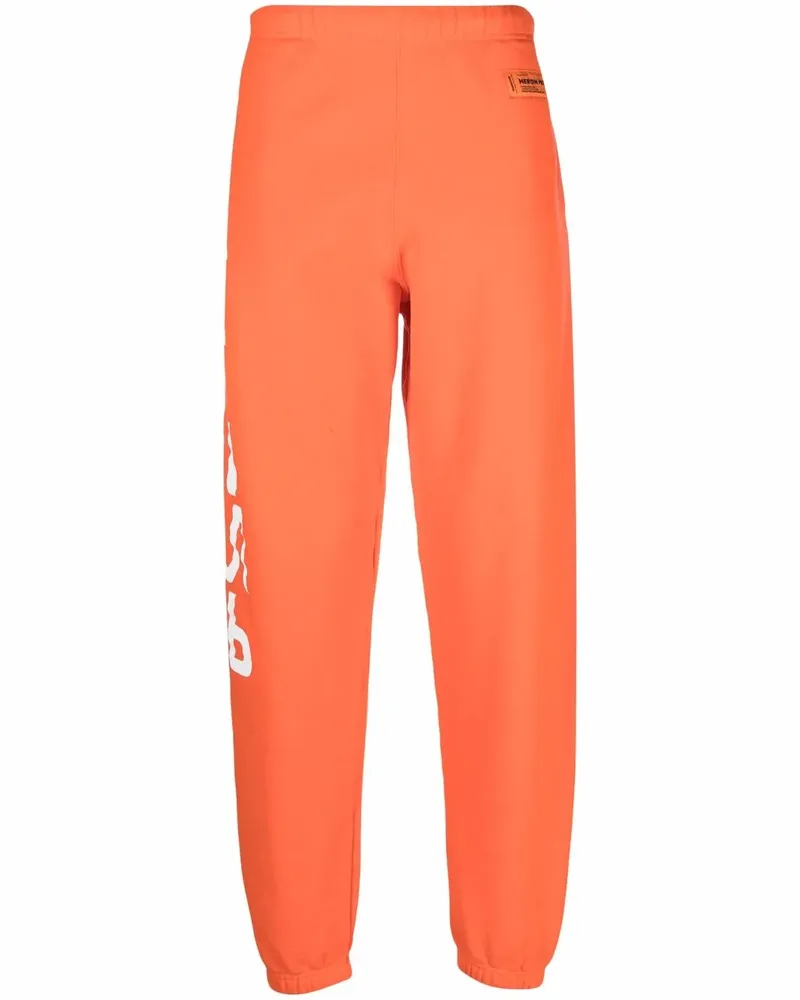 Heron Preston Jogginghose mit СТИЛЬ-Print - Orange Orange