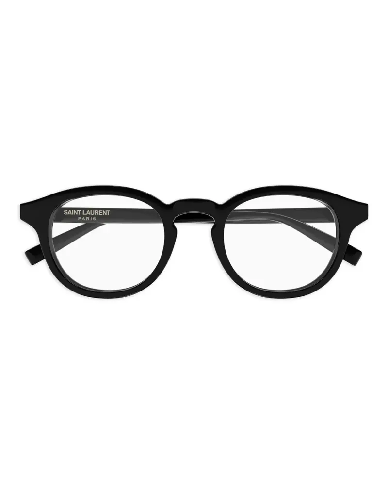 Saint Laurent round-frame glasses - Schwarz Schwarz