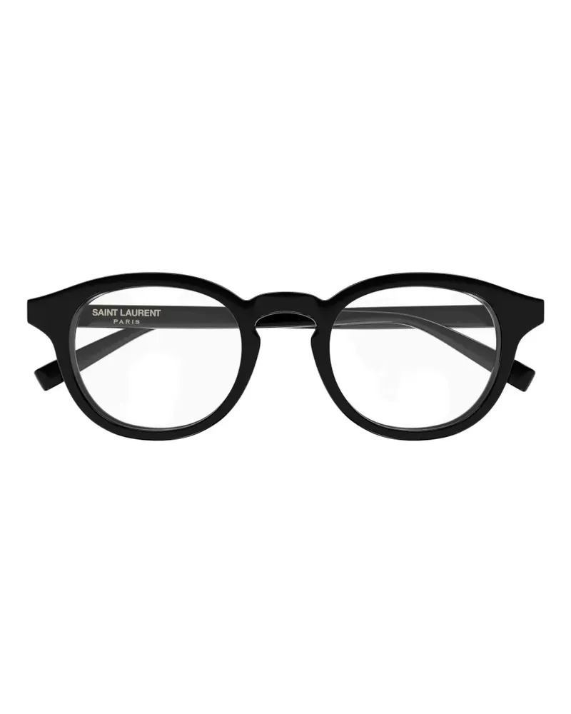 Saint Laurent round-frame glasses - Schwarz Schwarz