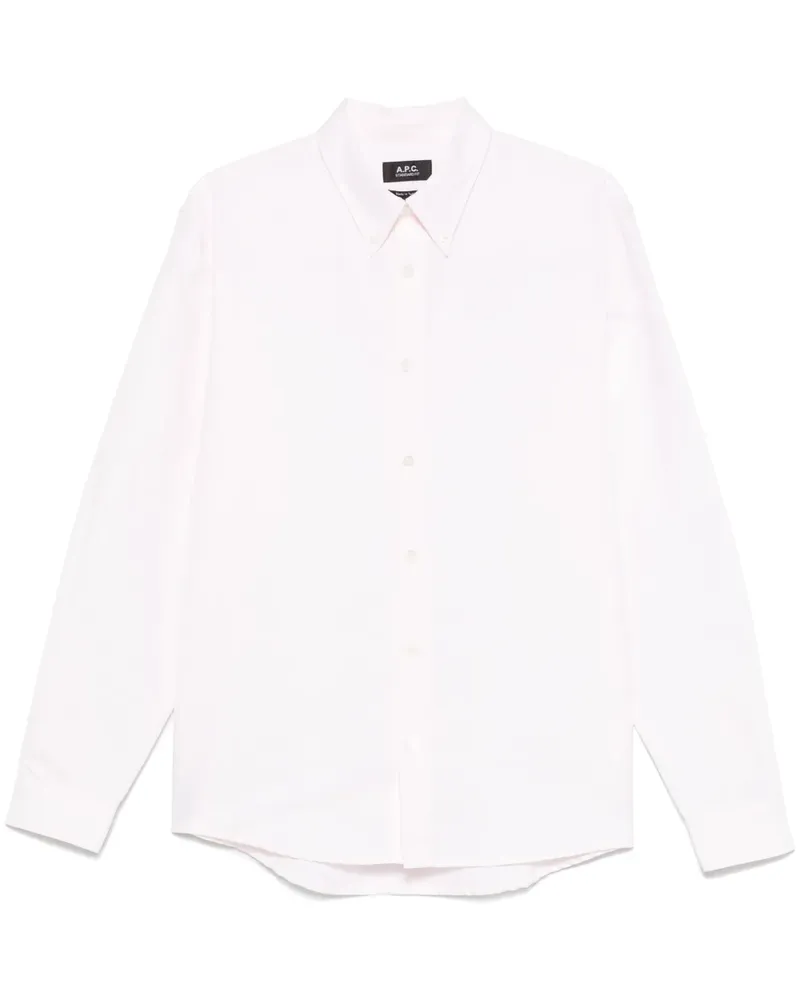 A.P.C. Greg Hemd - Rosa Rosa