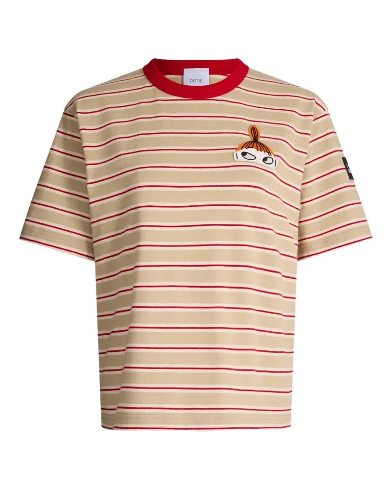 Patou x Moomin striped T-shirt - Nude Nude
