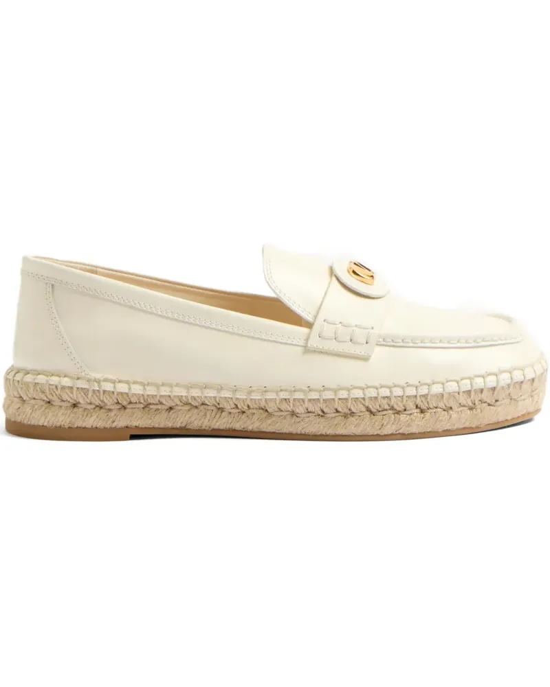 Valentino Garavani VLogo Signature Loafer 20mm - Weiß Weiß