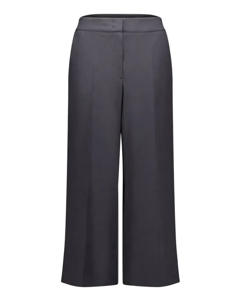 Betty Barclay pressed-crease high-waist culottes - Schwarz Schwarz
