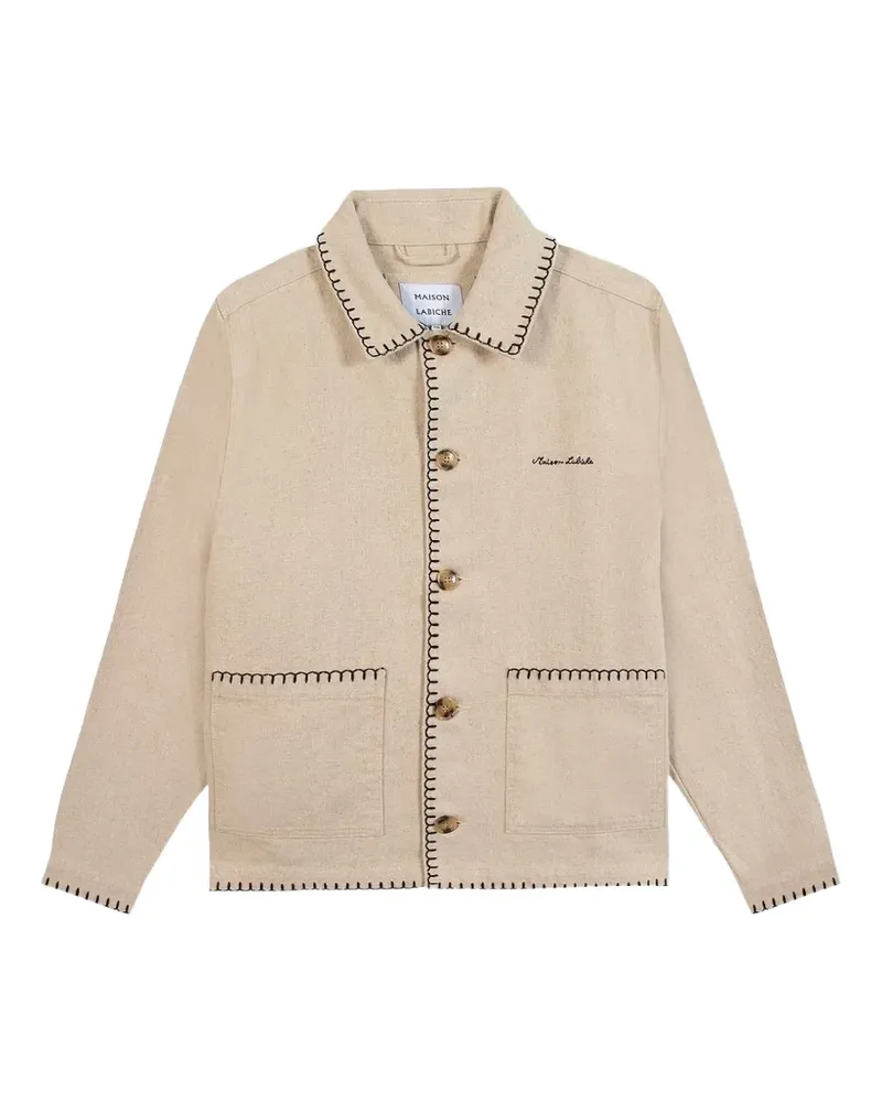 Maison Labiche Jacke im Segelboot - Nude Nude
