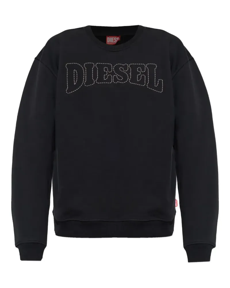 Diesel S-Norm-V10 sweatshirt - Schwarz Schwarz