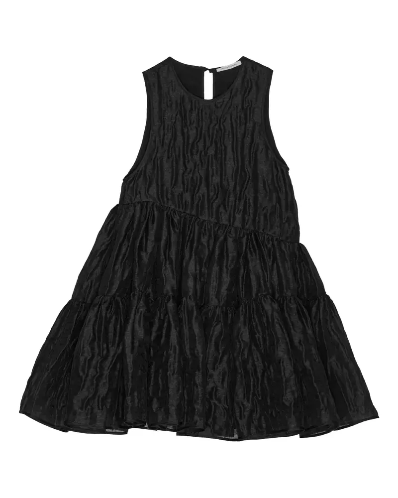Cecilie Bahnsen Abigail Kleid - Schwarz Schwarz