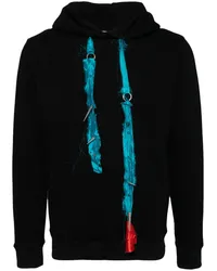 JORDANLUCA Serpentine Hoodie Schwarz