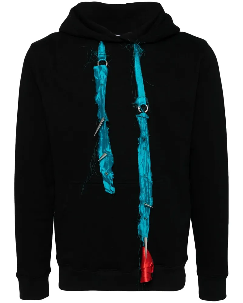 JORDANLUCA Serpentine Hoodie - Schwarz Schwarz