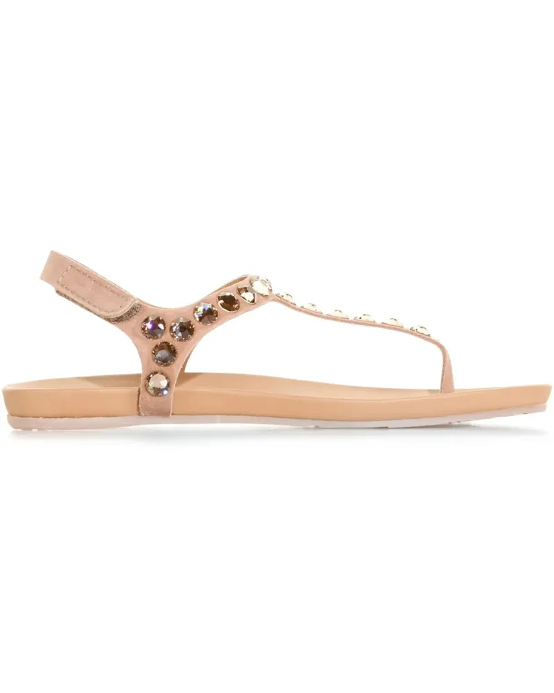 Pedro Garcia Sandalen mit Kristallen - Braun Braun