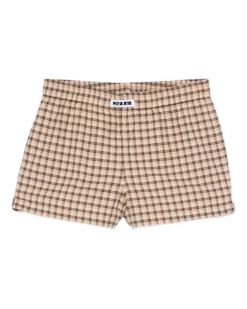 ksubi plaid boxer shorts - Braun Braun